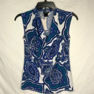 Ann Taylor Sleeveless Blouse - XSP
